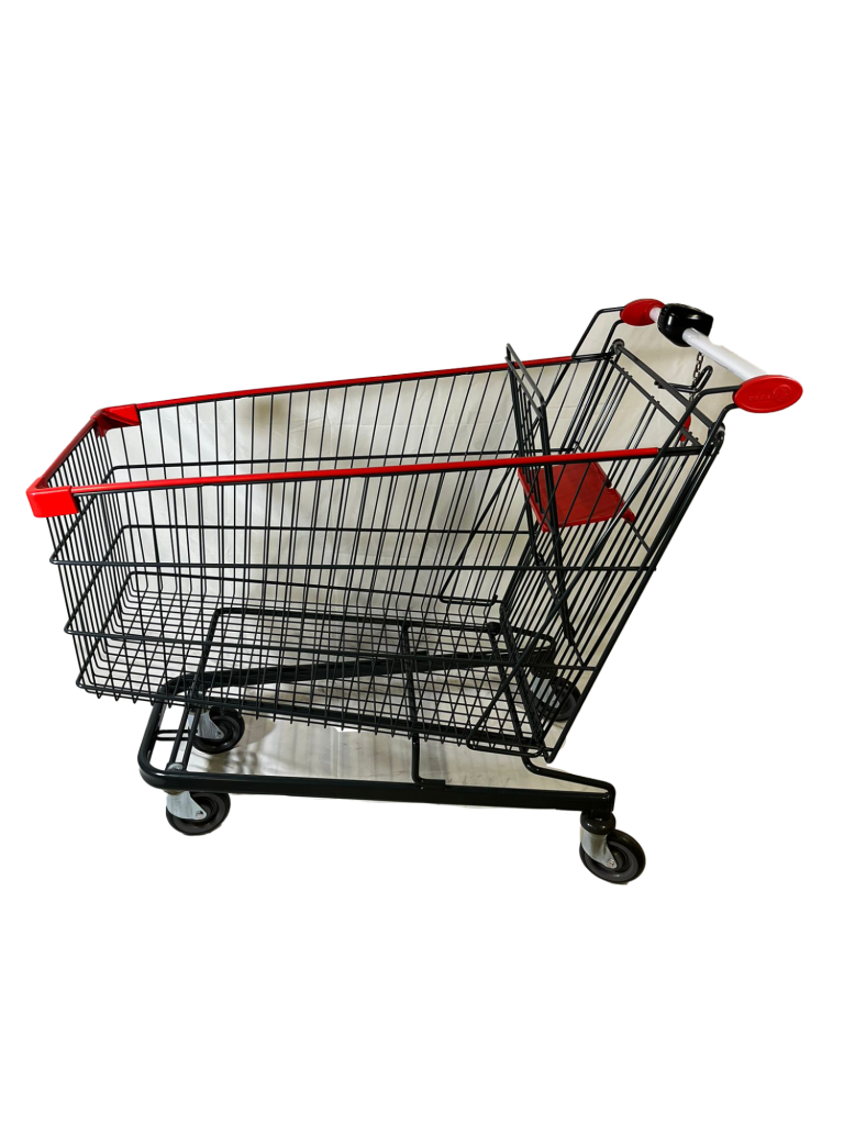 Chariot de magasin neuf 210L